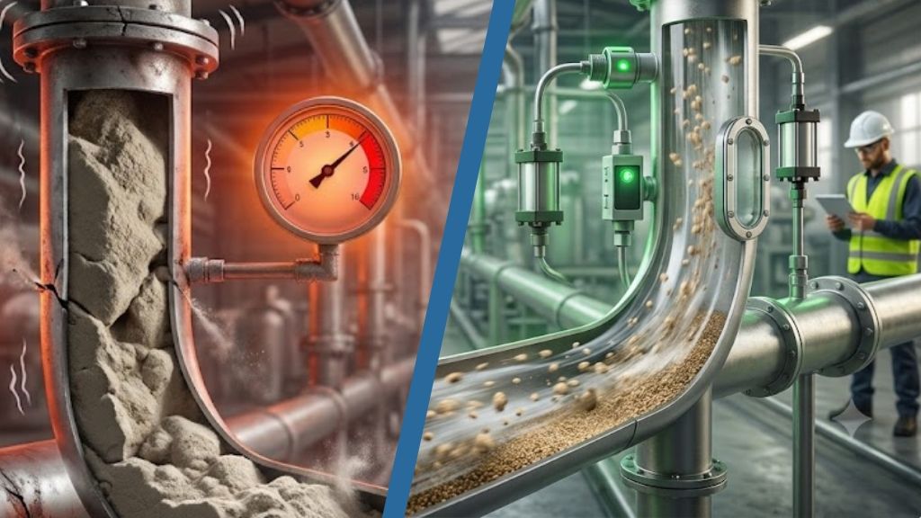 Why Pneumatic Conveying Lines Get Blocked & How to Prevent It - Indpro